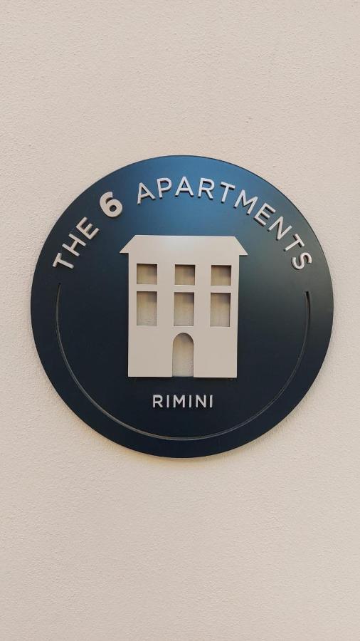 The 6 Apartments Rimini Kültér fotó